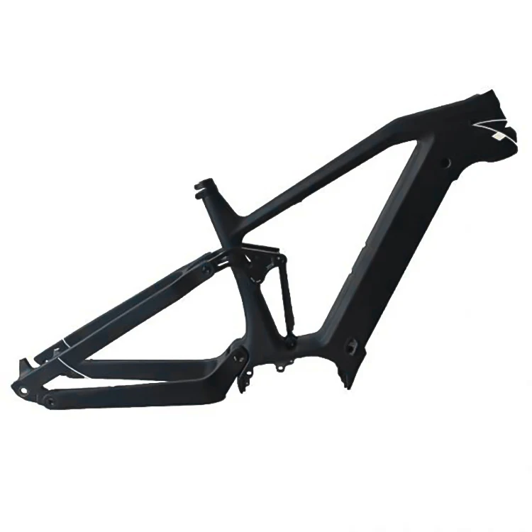 Bafang Ultra Mid Drive 1000W Carbon Fiber Full Suspension E Bike Electric Bicycle Frame With Motor Set