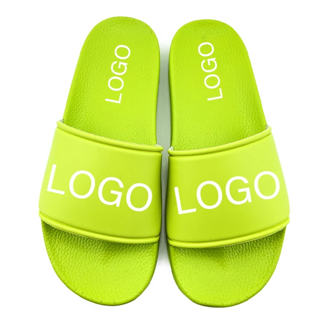 Мужские сандалии Greatshoe новейшего дизайна сланцы обувь из ПВХ на заказ мужские пляжные зеленые