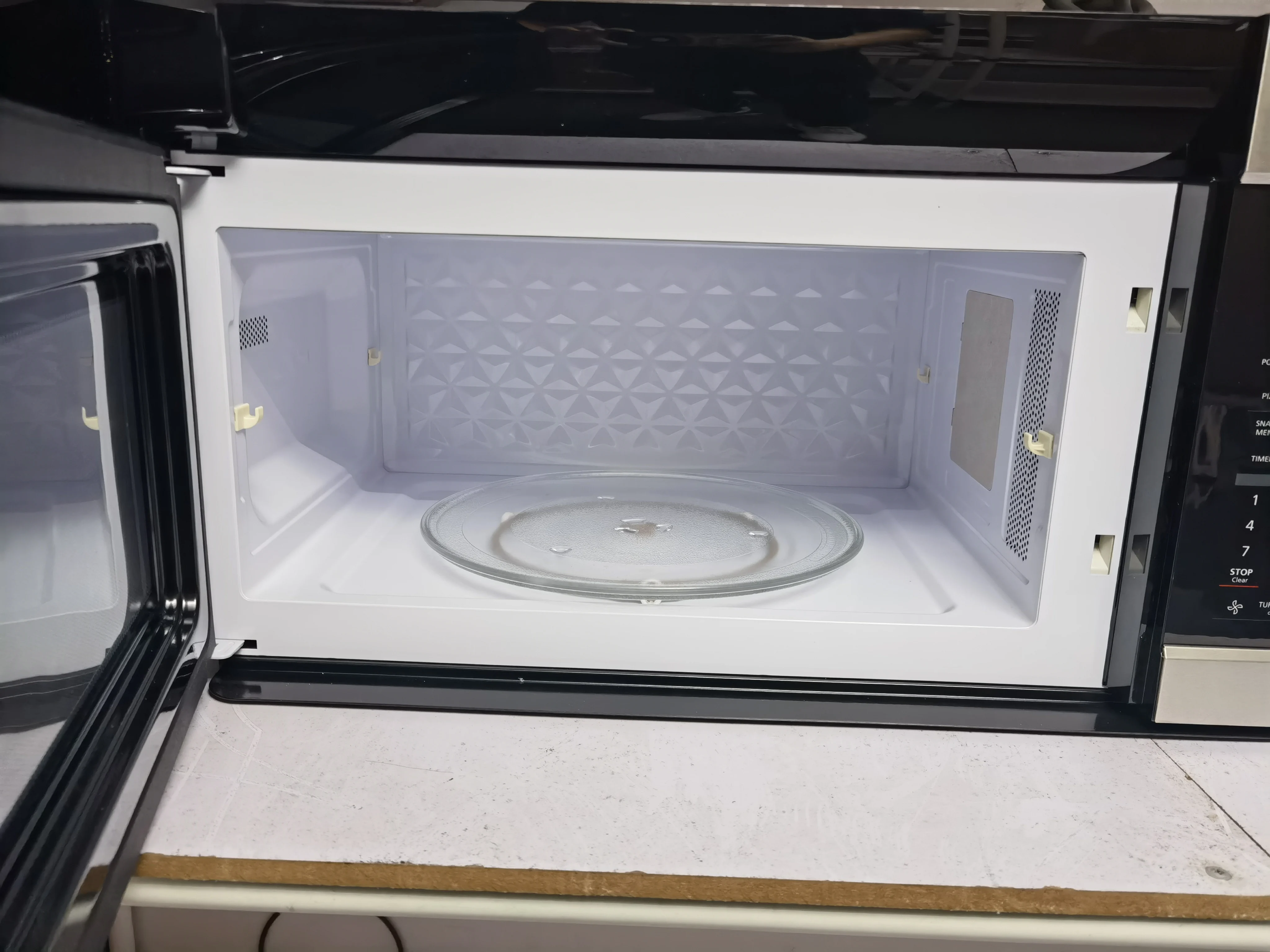 1.7 Cu.ft OTR Over The Range Microwave Oven 120V UL With lamp & Hood function