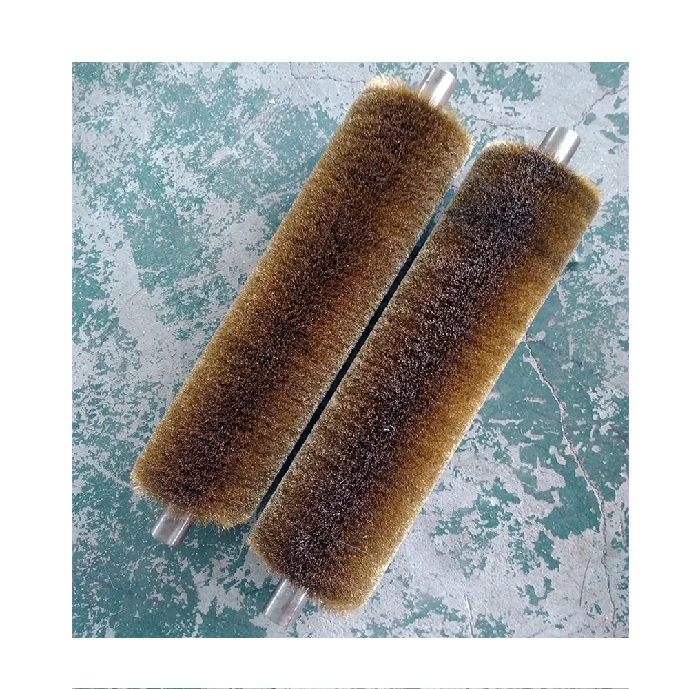 Hot sale Brass Wire  roller metal polishing brush