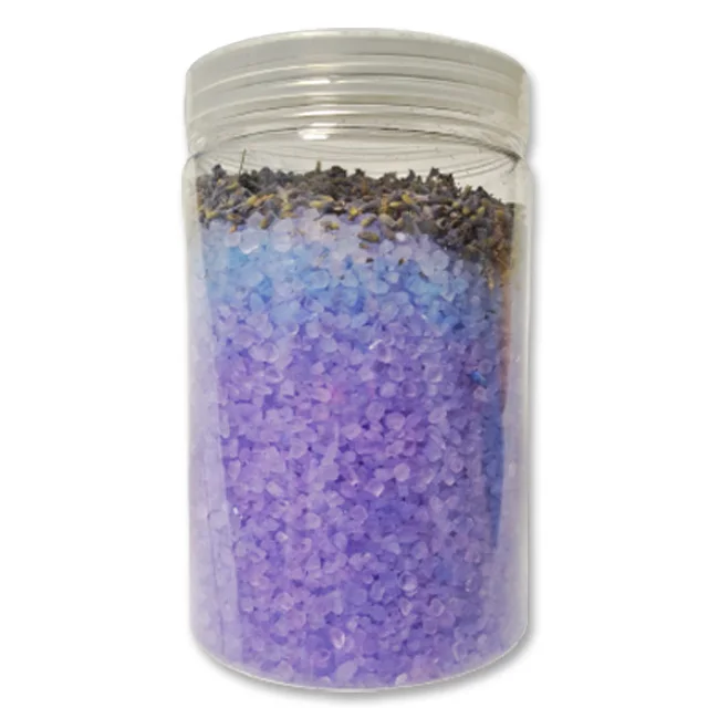 Wholesale OEM ODM Customised Natural Organic Spa Floral Essential Oil Crystal Salts Dry Flowers Bath Salts