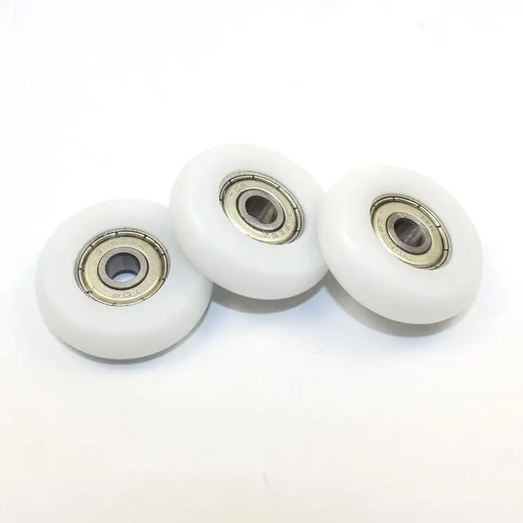 Лидер продаж, пластиковые нейлоновые подшипники из ПВХ для раздвижных дверей и окон, роликовый подшипник колеса, нейлоновый роликовый подшипник