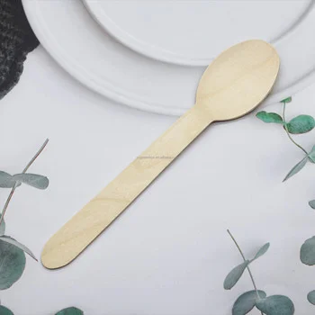 100% Natural Biodegradable Eco-friendly Wooden Cutlery Knife Fork Spoon Napkin Set