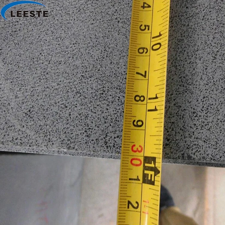 High Quality Natural Light Grey Basalt Sawn Cut Stone Flooring Tile