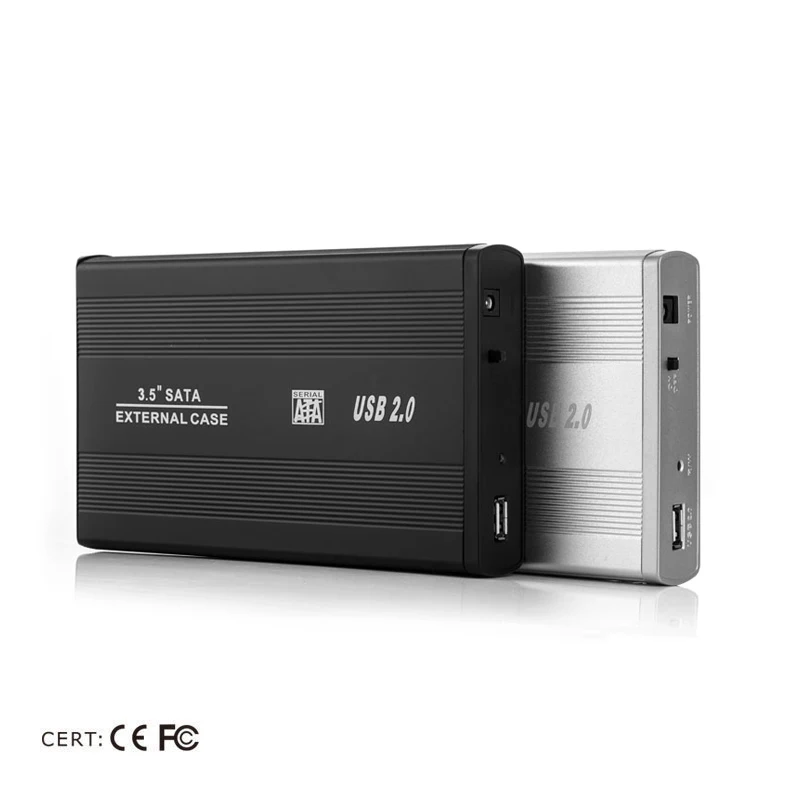 Portable Aluminum Hard Disk Enclosure External Case Drive Box Usb 3.0 to Sata for 2.5 Inch Ssd & Hdd Hard Disk Case