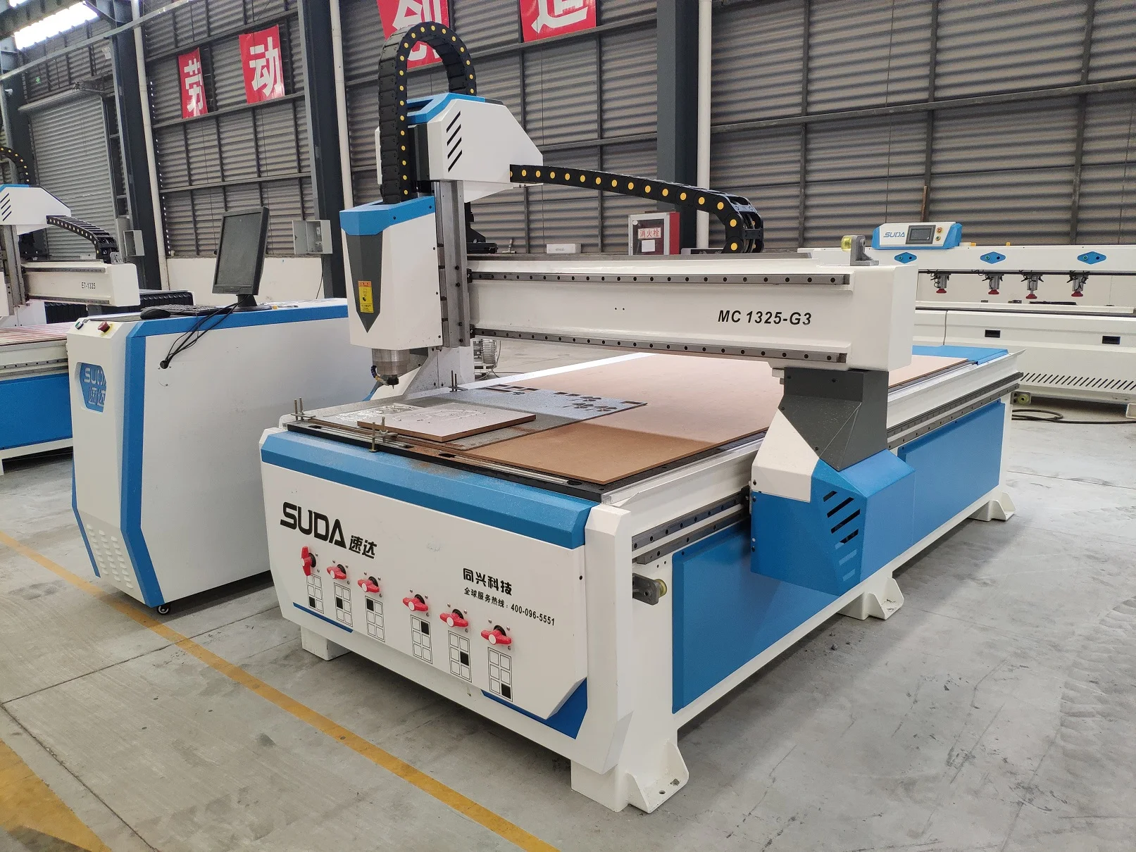 
SUDA 1224 acrylic engraving wood carving router cnc machine 