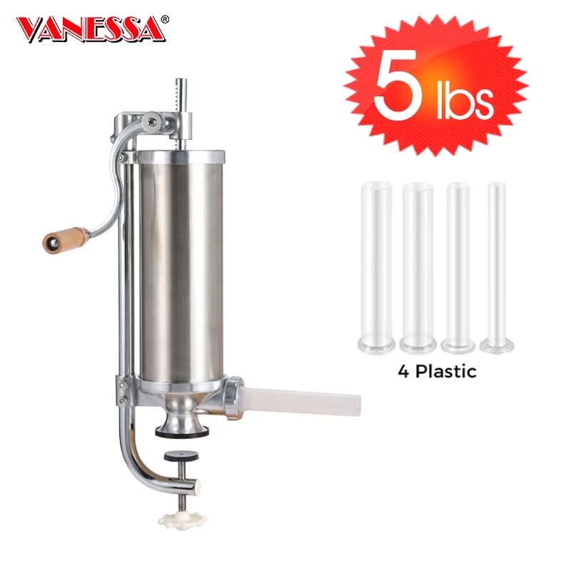 5LBS  Manual Stainless Steel Sausage Maker Machine