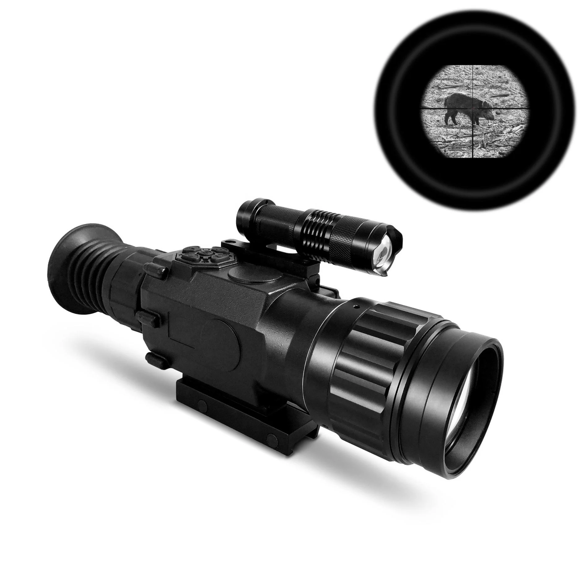 The latest thermal imaging thermal imaging on night vision rifle sight range