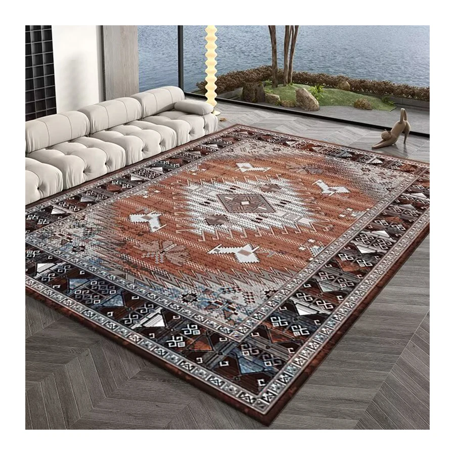Vente chaude imprime bureau tapis enterement pave grand de salon