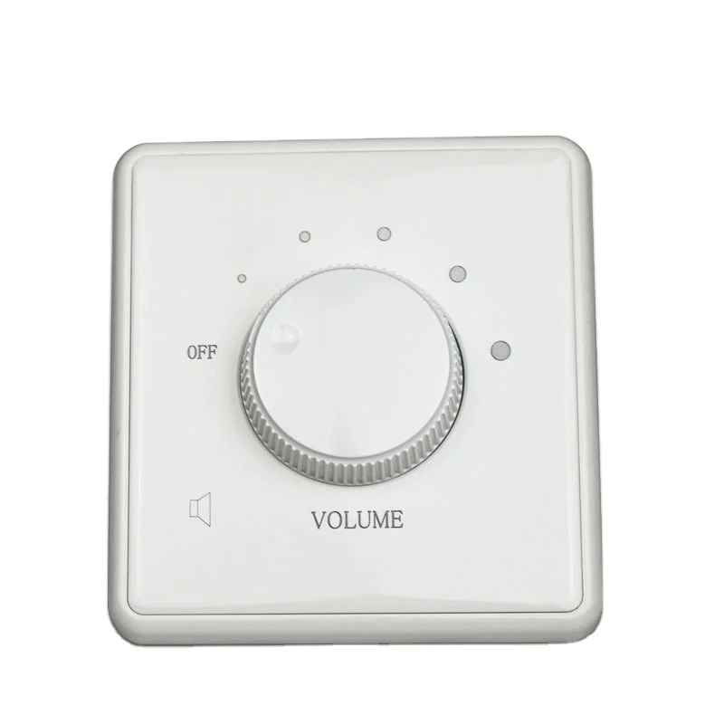10W PA System Wall Mount Volume Control Series For Background Music