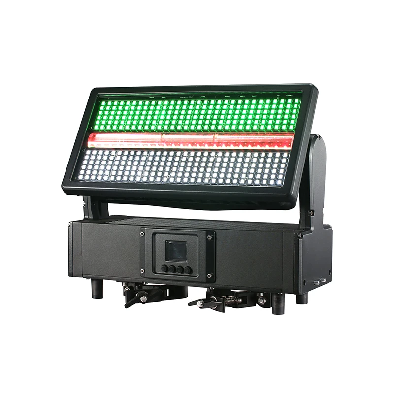 S1000 IP65 Waterproof Outdoor Ion Matrix Strobe WASH Light Bar DMX Black Disco Light for DJ Club