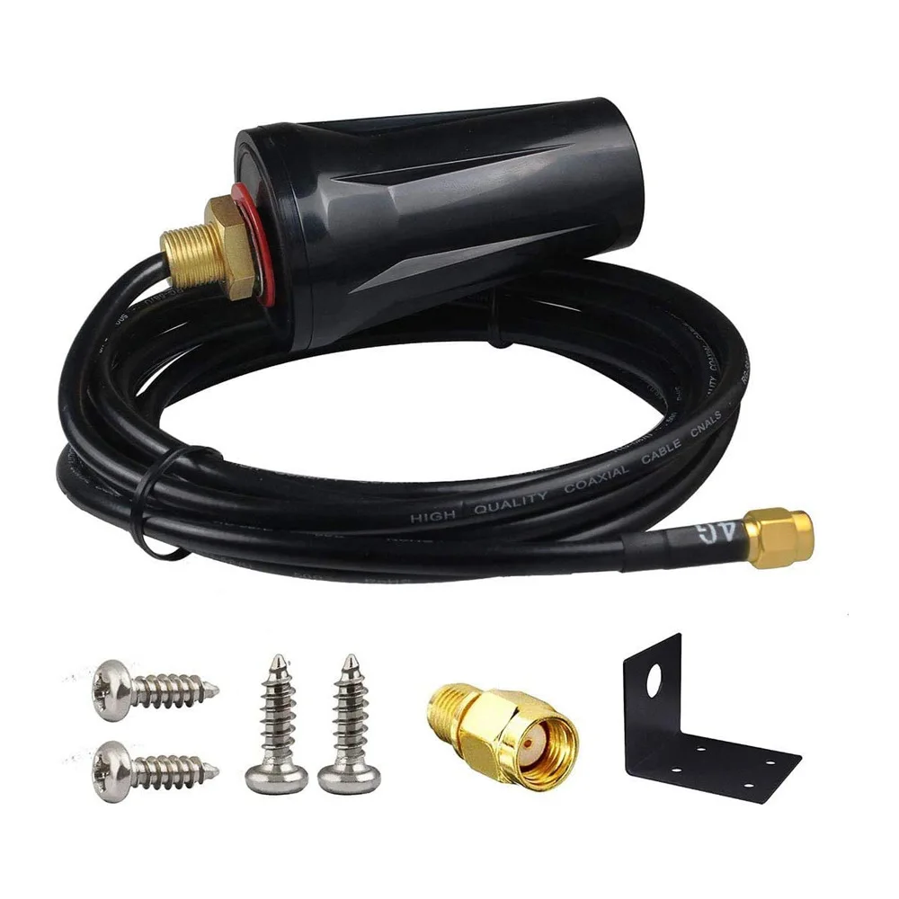 High performance 433Mhz 868Mhz 920Mhz 4G outdoor waterproof cabinet LTE omni wifi Antenna with 3m sma cables