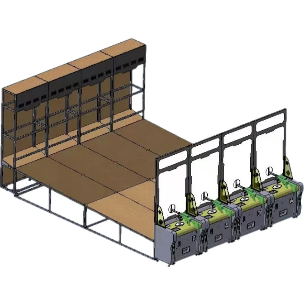 Hot Sales Target Machine Shooting System Indoor Playground Equipment Simulator Game