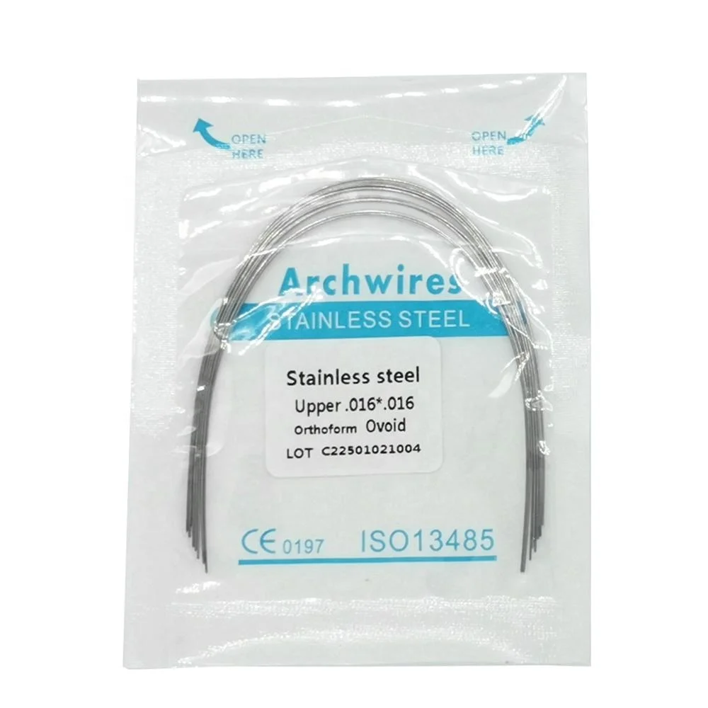 
stainless arch wire orthodontic dental archwire wire orthodontic round/rectangular 