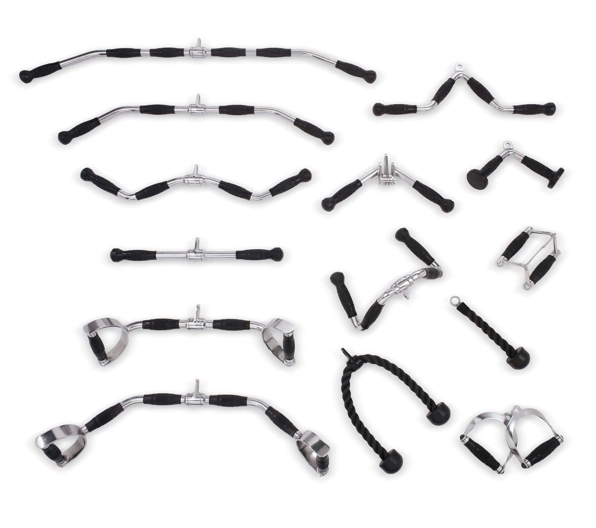 New Rack ECO Friendly Multi Cable Exercise Sport Fit Grip Bar Handle Pull Down Ladies Equipment Fitness Gym Accessories