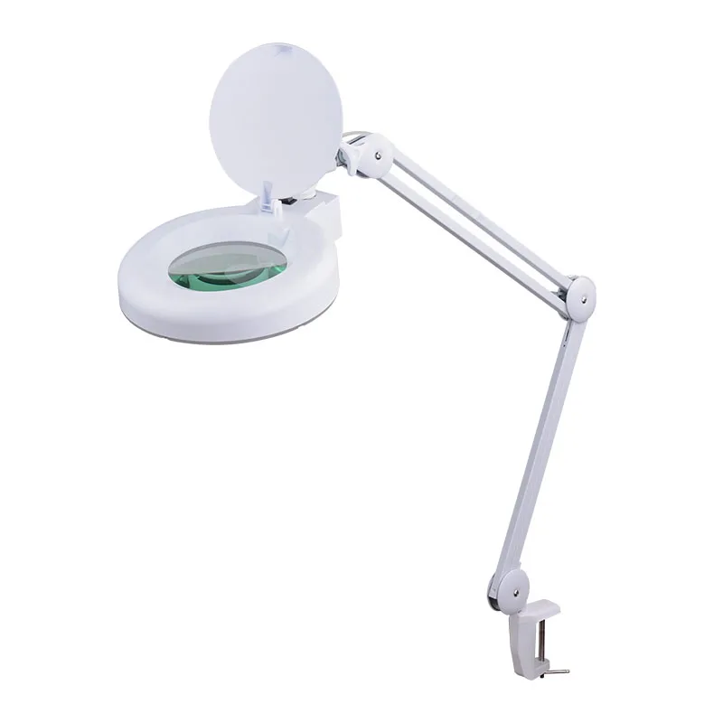 5 диоптрий, косметические инструменты, стоматологическая лабораторная лампа для лица, Настольная светодиодная подсветка, лупа
