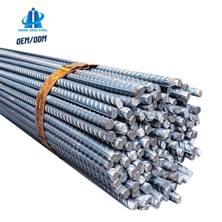 good quality hrb400e hrb500 carbon steel rebars 6 8 10mm building material steel rebar for construction