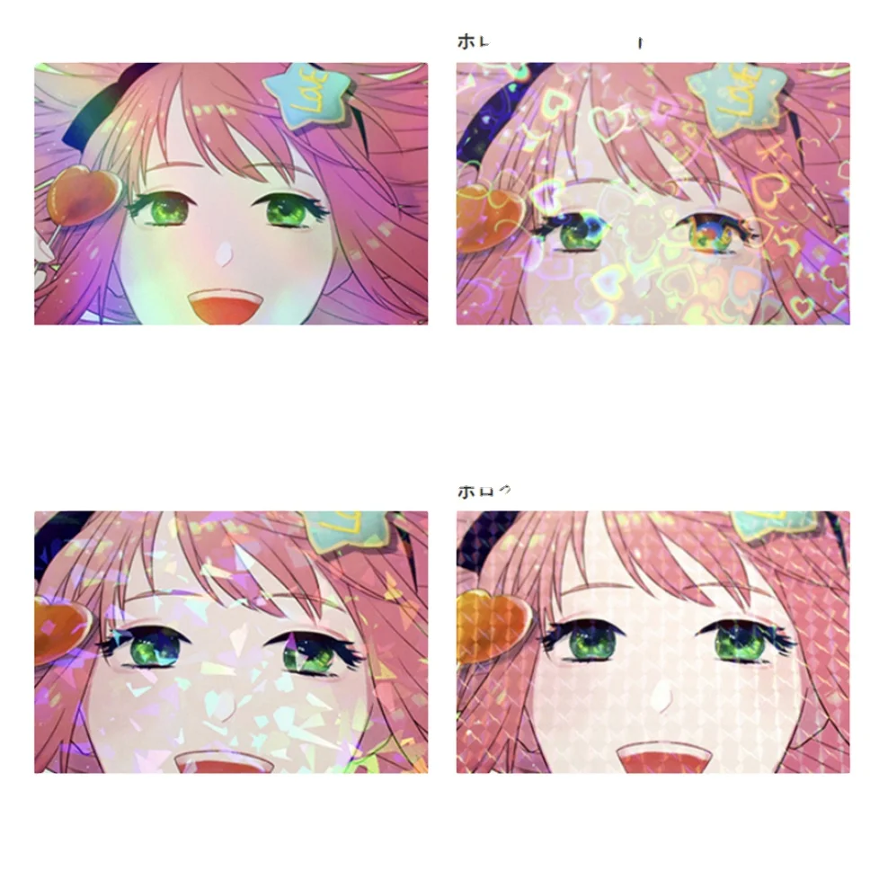 ZNS coating custom logo transparent holographic film