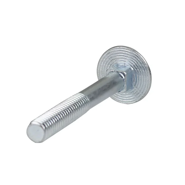 Factory Din 603 607 605 ASME M8 M14 M16 Bolt and Nut Square Neck Mushroom Round Head Carriage Bolt Steel Grade 8.8 10.9 Bolt