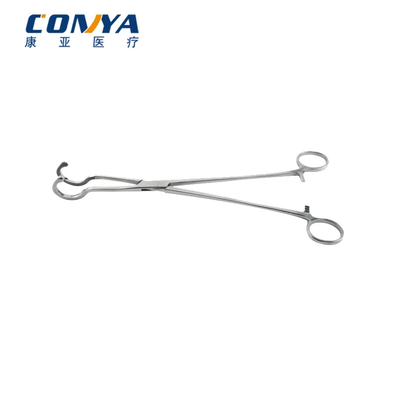 Gynecological instruments reusable  hemostatic curved forceps gynecology surgery instrumental kit