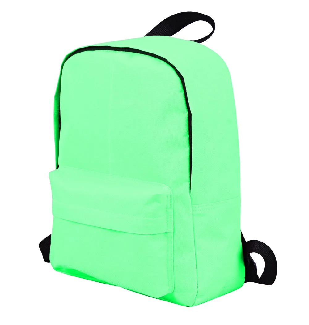 Рюкзак большой емкости с настраиваемым логотипом, сумка для путешествий, макарон, ярких цветов, новый светло-розовый нейлоновый рюкзак