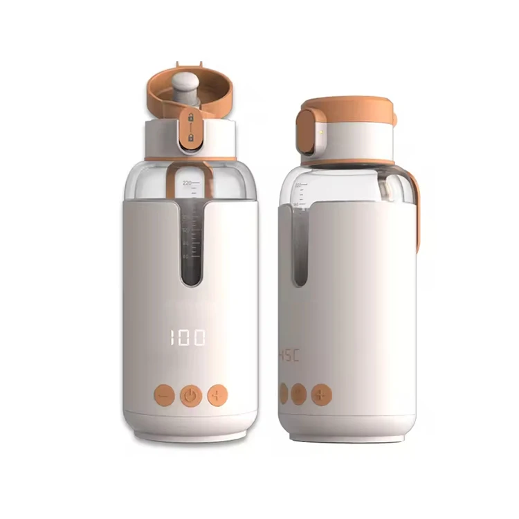 Новый дизайн USB перезаряжаемая портативная беспроводная детская бутылка подогреватель воды
