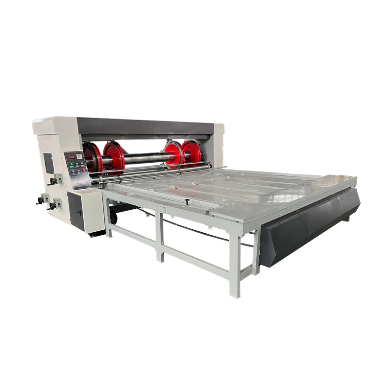 corrugated cardboard rotary slotter machine