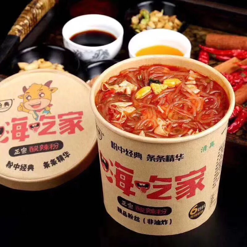 
112G LuJiaSiChu The most popular Chinese fast food, hot and sour rice noodles and instant noodles 