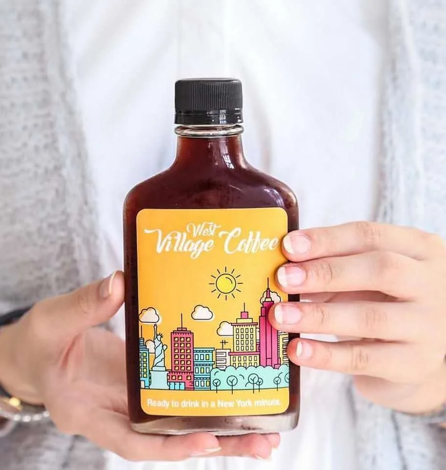 100ml 200ml Pocket Flat Flask Glass Hot Chilli Sauce Bottle with Tamper Proof Plastic Cap For  Cold Brew Coffee