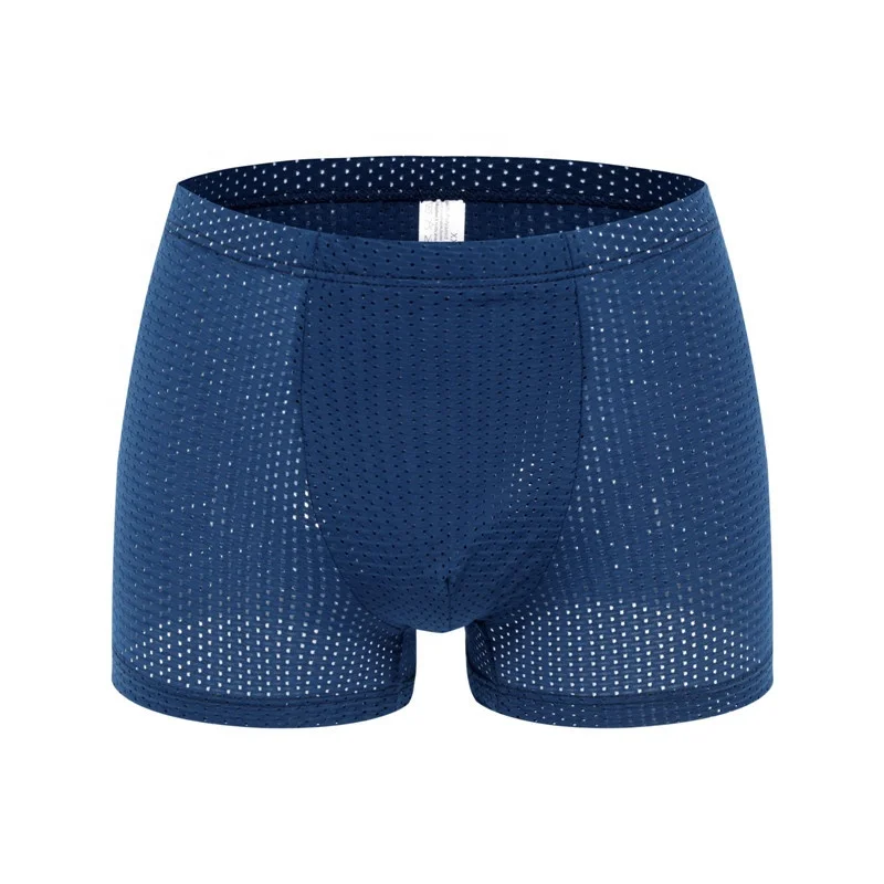 Healthy and sexy ice silk bamboo fiber breathable mesh panties