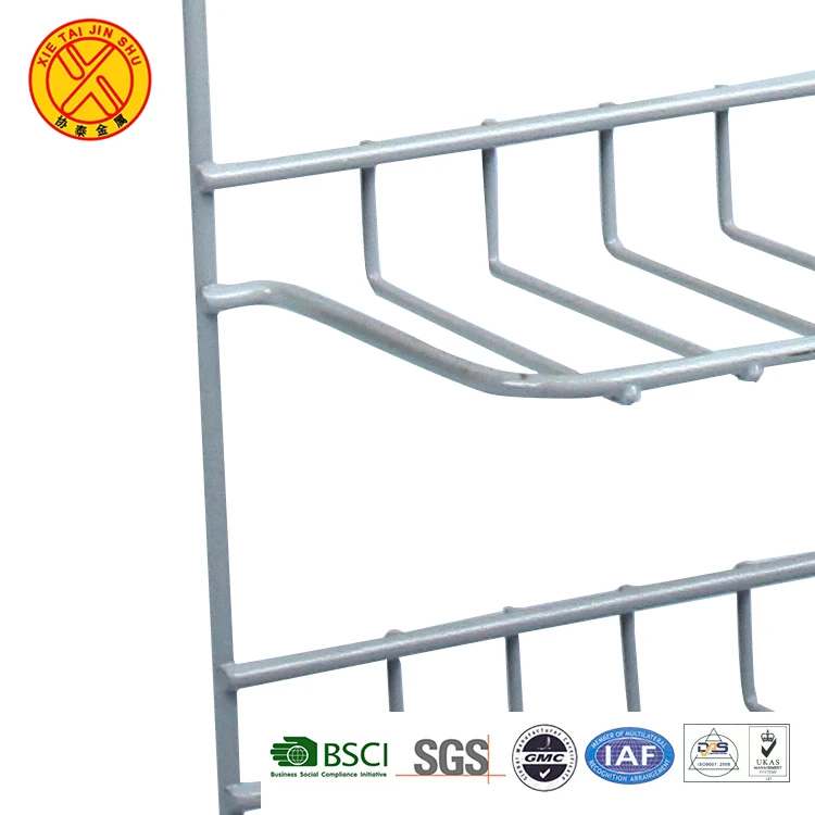 Newest bathroom stainless steel white wall mounted towel storage shelf