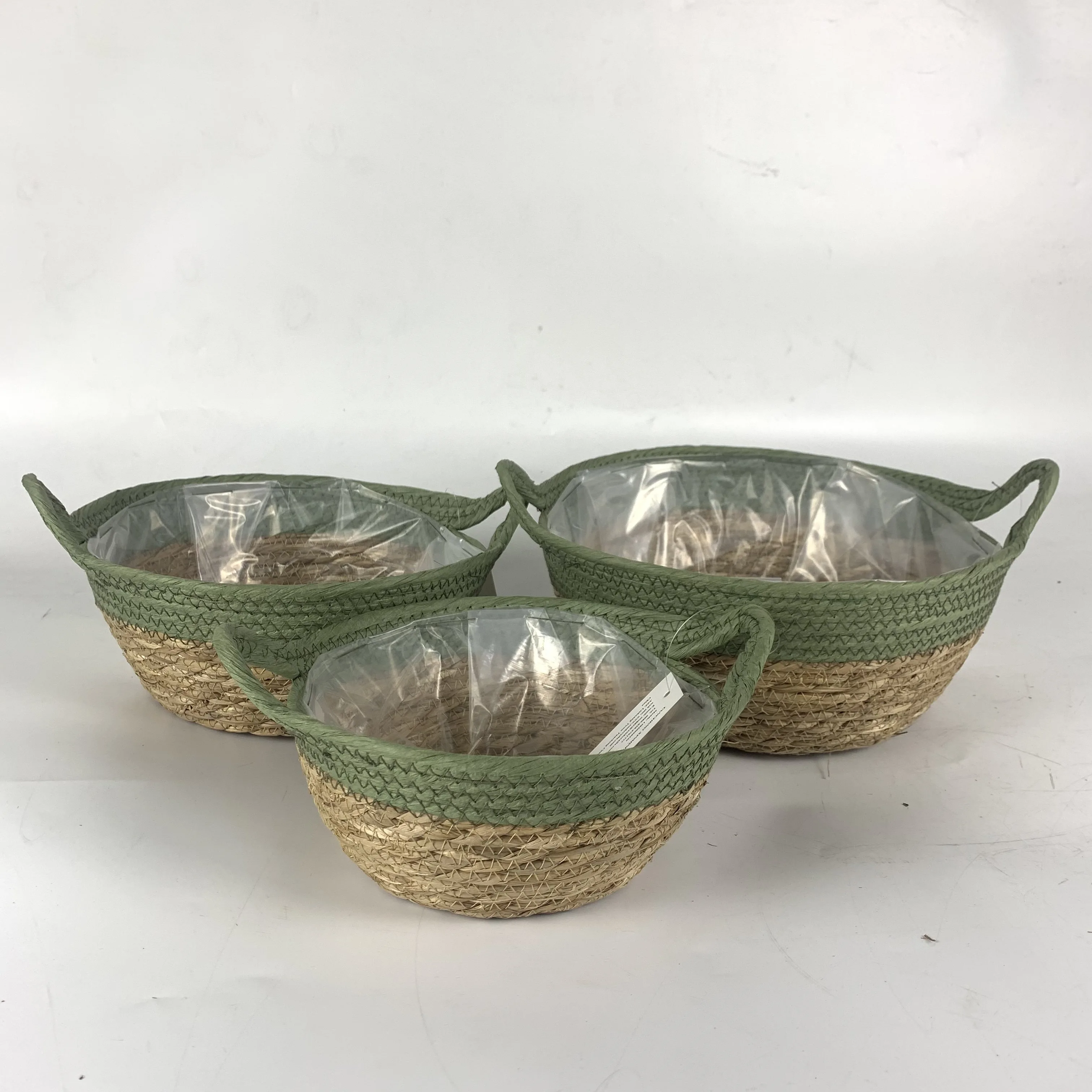 china wholesale reasonable price flowerpot sea grass flowerpot  on seedlings