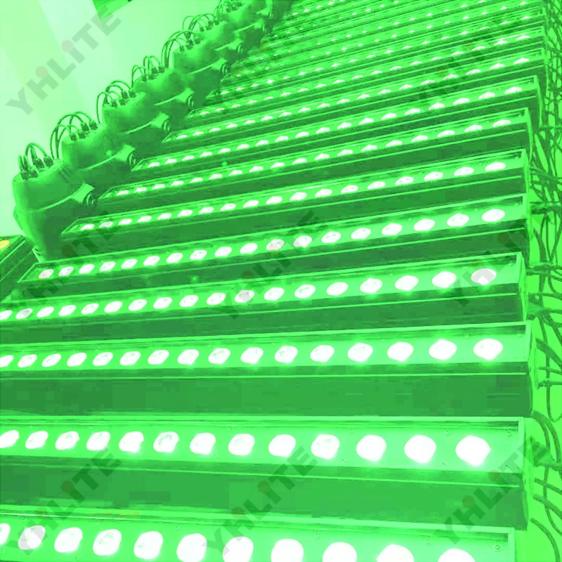 dj lighting 18pcs effect dot pixel bar led wall washer indoor light dmx wash led RGBW 4in1 wall washer 18*12w