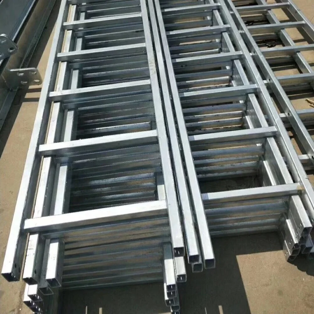 OEM construction Plated HDG Scaffolding Steel Ladder Beam Ladder construction ladder
