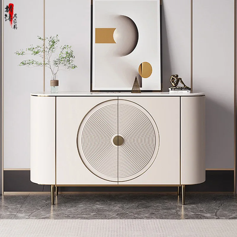 Factory Spot Goods Modern Simple Fancy Light Luxury Fashion Sideboard Storage Cabinet