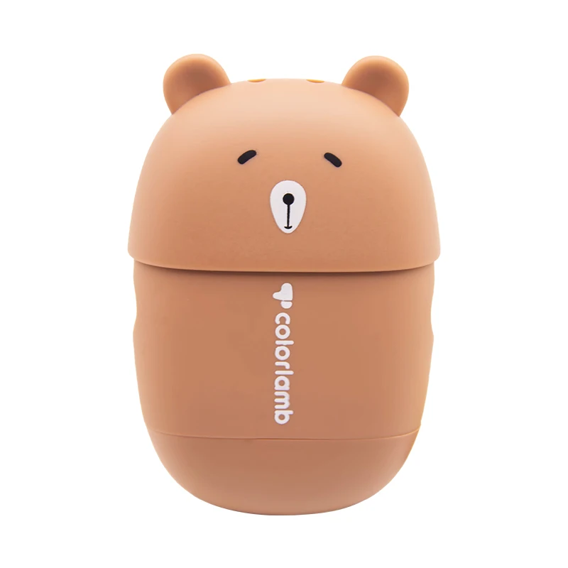 Colorlamp Factory Wholesale Cute Women Facial Body Shaving Razor 4 Blade Little Bear Razor With Soap