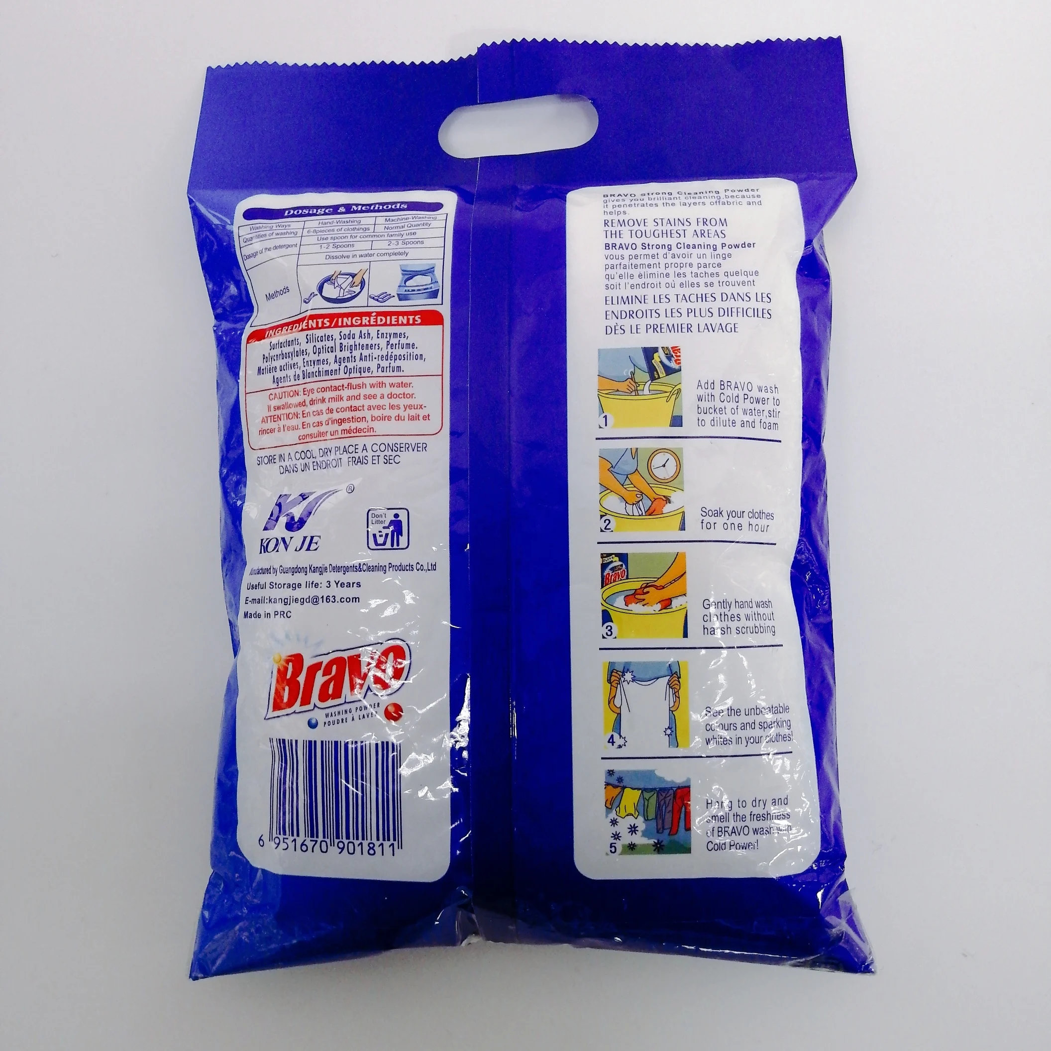 Bravo washing powder sell in africa