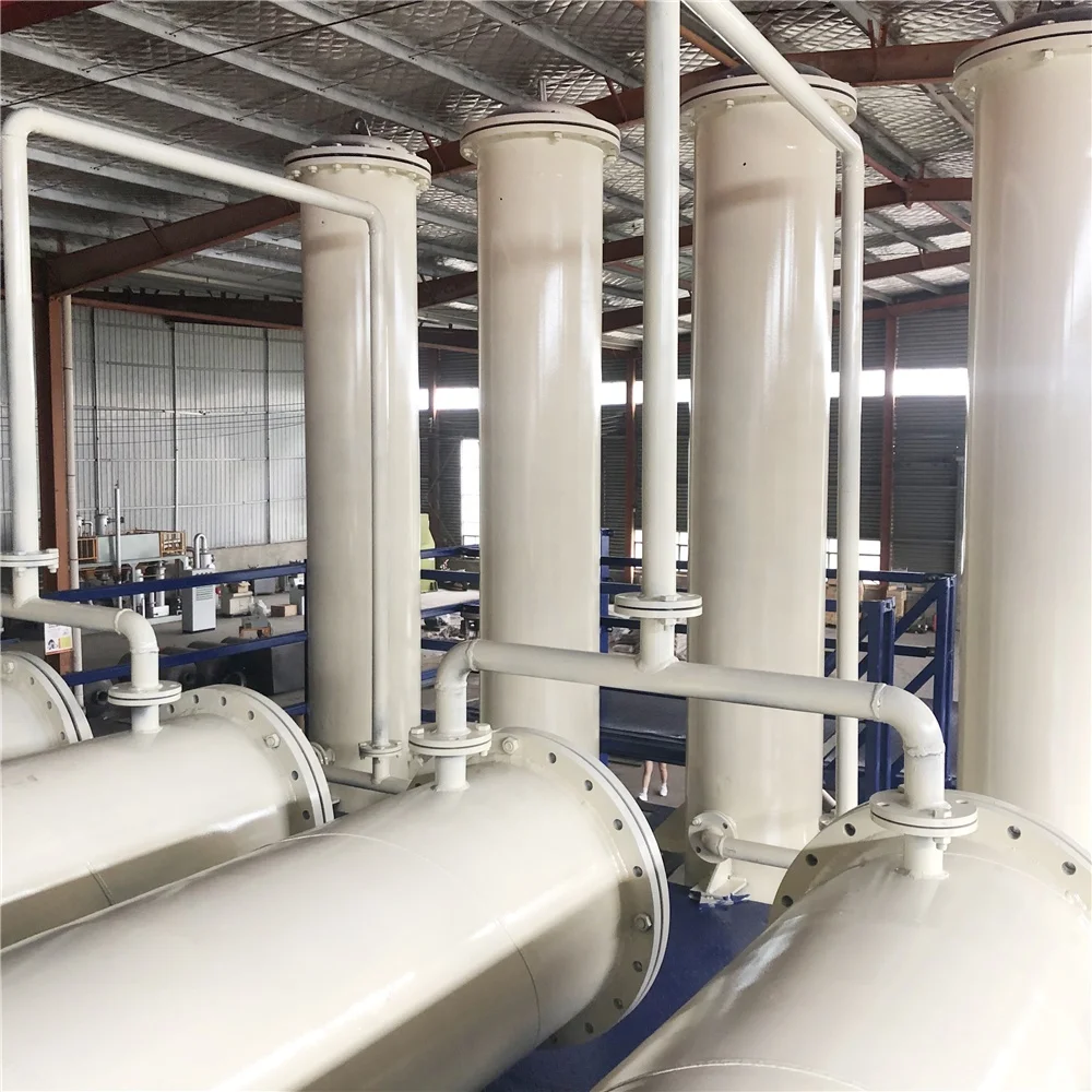 Waste oil recovery and treatment equipment