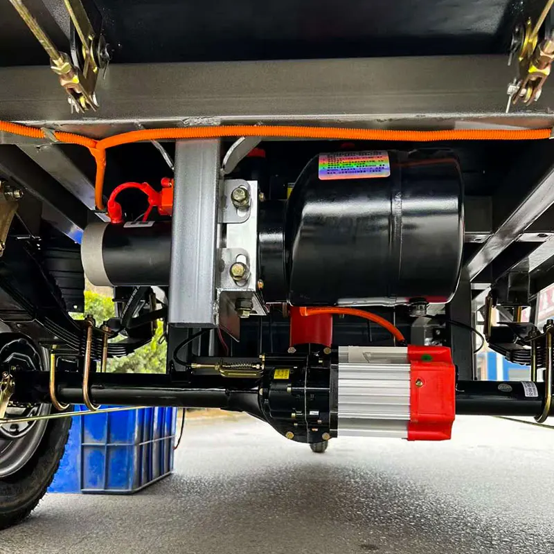 Heavy Duty Electric Cargo Vehicle 1200W High Speed Three Wheel Truck Cargo Tricycle with 1200W Motor and Cargo Box