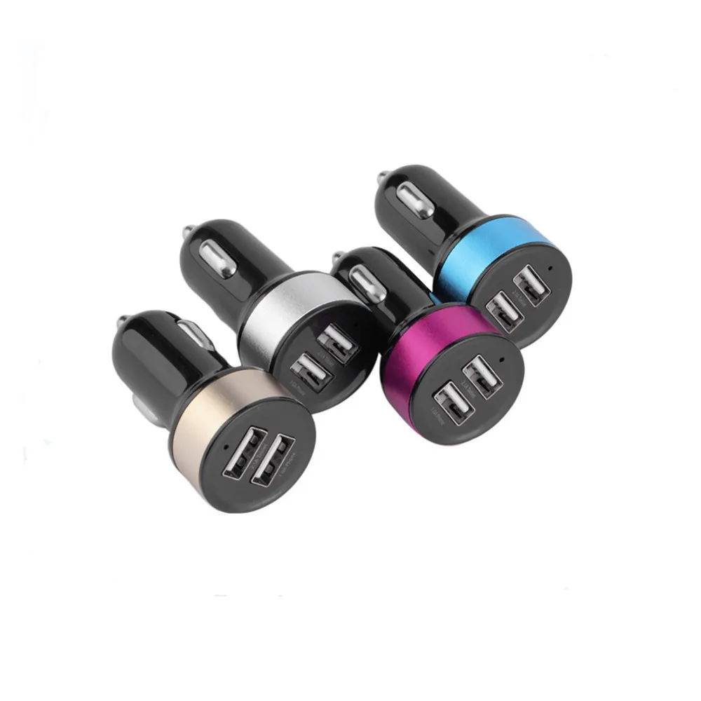 car USB Charger Multi Port 12W Fast USB A Car Charge Car Travel Essentials for Long Trips Kids for Phone