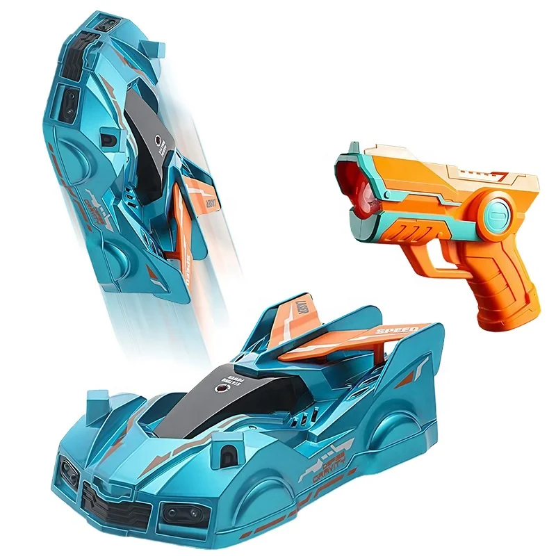 Gravity Sensing Radio Control Wall Ceiling Climbers Infrared Sensor RC Car Dual Mode Interactive Climbing Toy for Children Kids