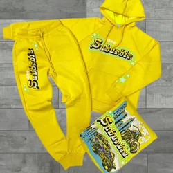 Custom Logo Solid Color Men Sweatsuit Sets Wholesale Jogging Suits high quality streetwear Tracksuits For Men