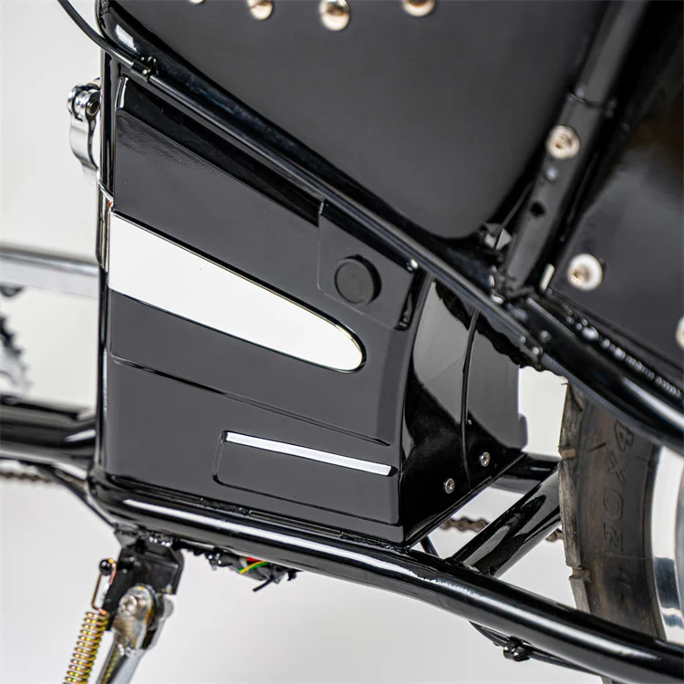 Hot Selling Vintage Style Steel 1620*250*760Mm Electric Chopper Bike For Beach