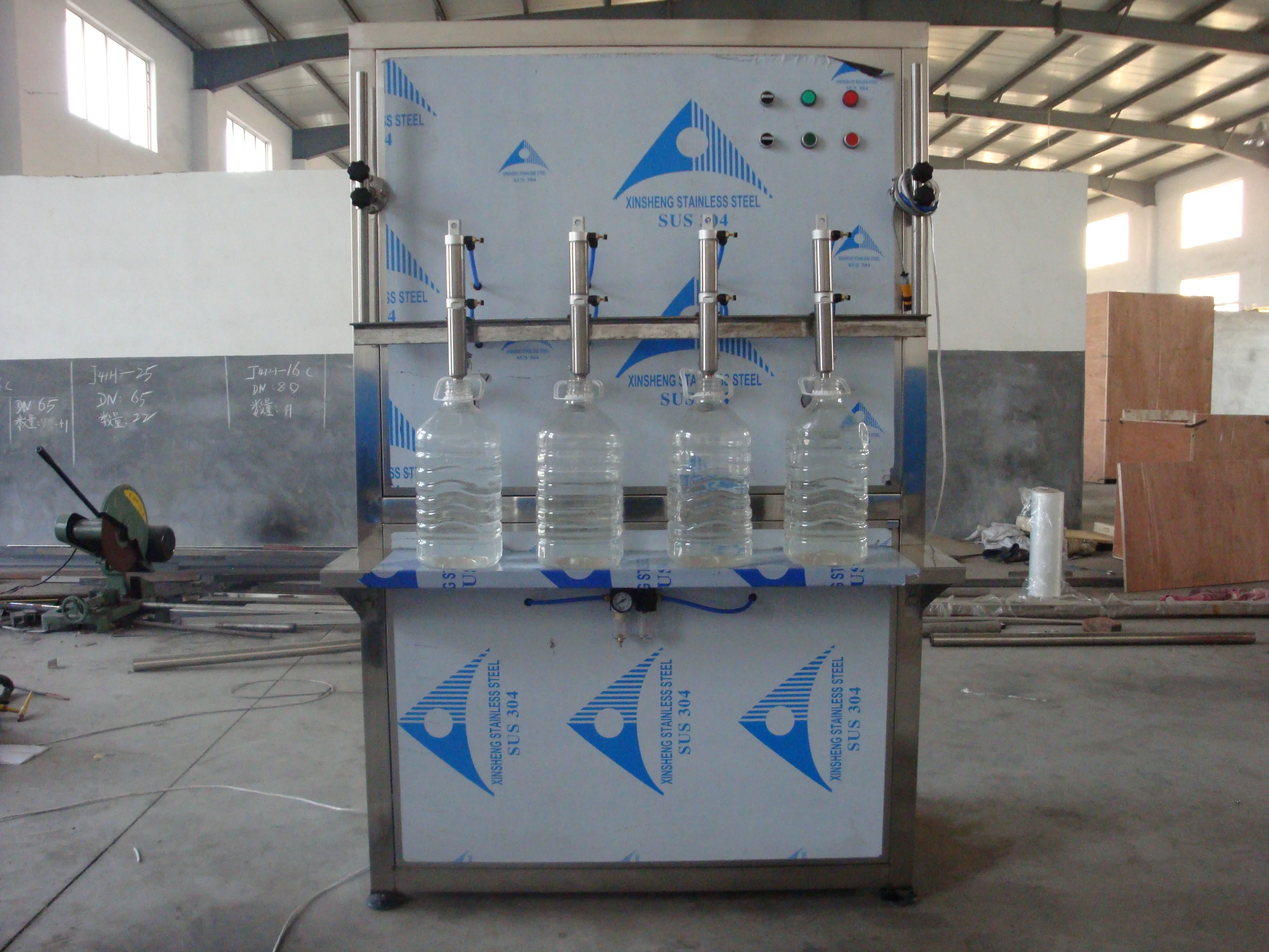 Semi Automatic Manual Desk Top Viscous Liquid Gel Jam Edible Oil Filling Machine