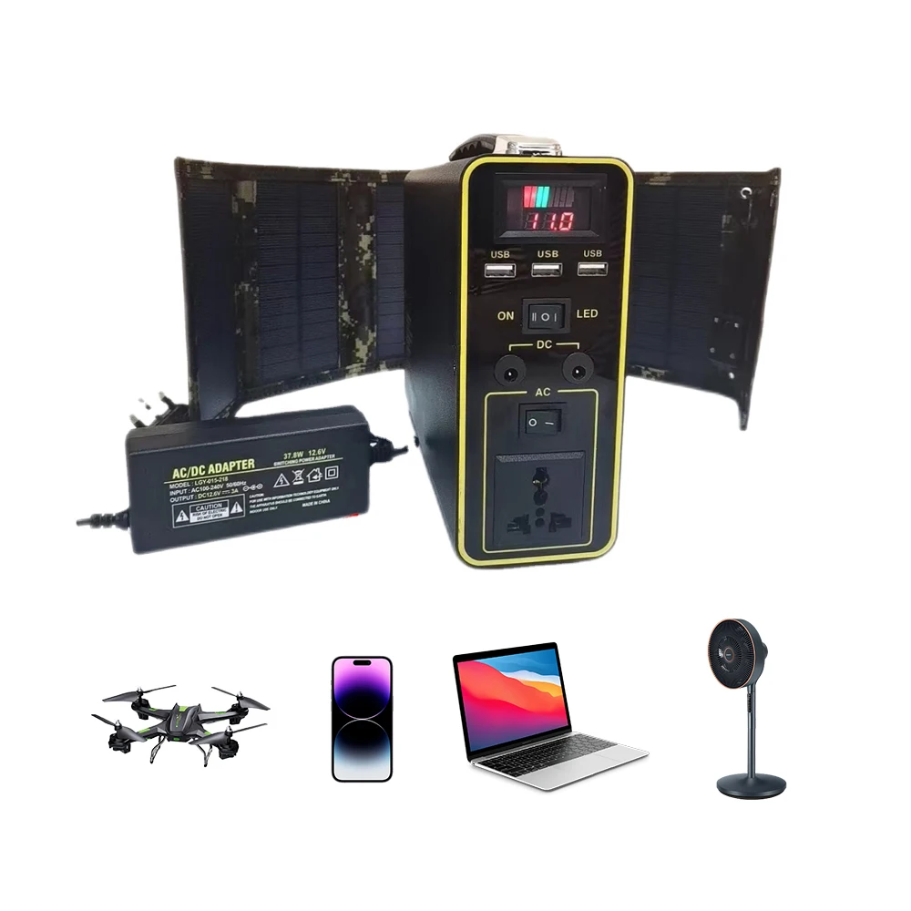 Outdoor Power Station 300W Lifepo4 Energy System 300W Solar Energy System Power Station