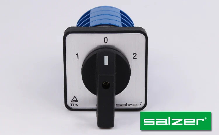 Salzer SA32 32Amp 1-0-2 4Pole 61028 Manual Change over Switches rotary cam switch selector (TUV,CE and CB Approved)