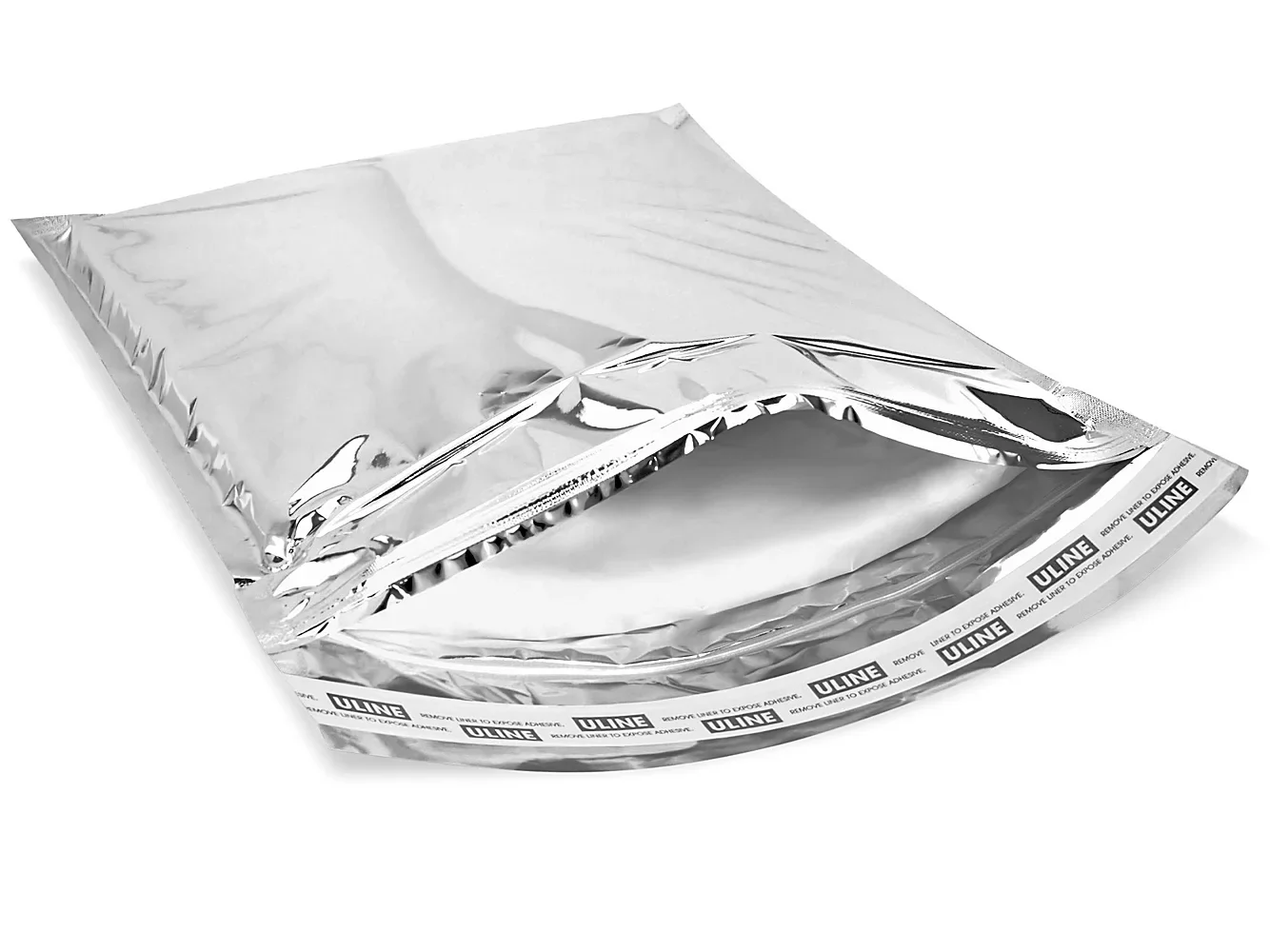 Aluminum Foil Foam Liner Bags Metallic Insulated Mailers Custom Logo Thermal Insulated Silver Self-Seal Mailers