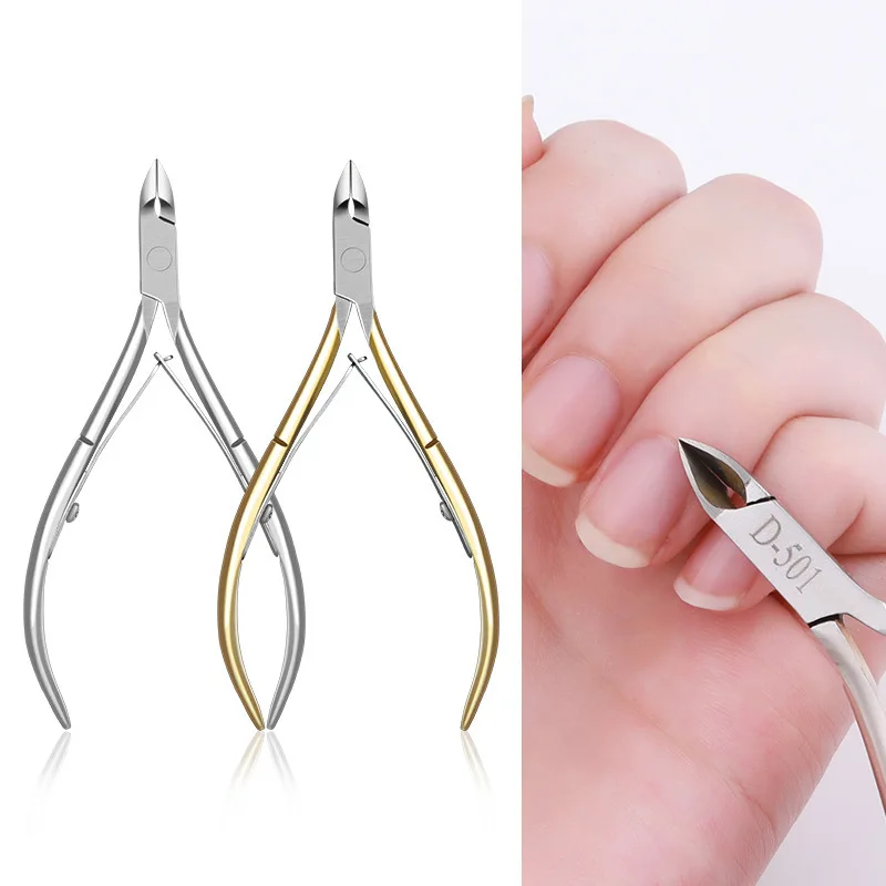 Nail Clipper Cuticle Nipper Cutter Stainless Steel Pedicure Manicure Scissor Nail Tool For Trim Dead Skin Cuticle