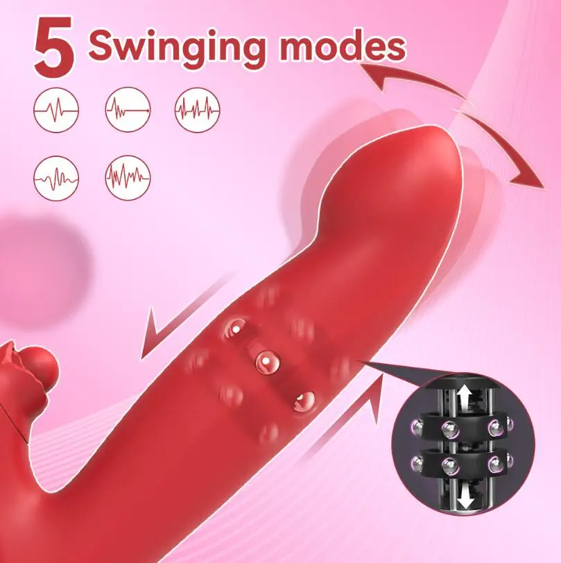 Vibrator Dildo Adult Sex Toys-G Spot Vibrator Rabbit Vibrators Female Sex Toys Adult Toys for Women & Couples Sex Pleasure%