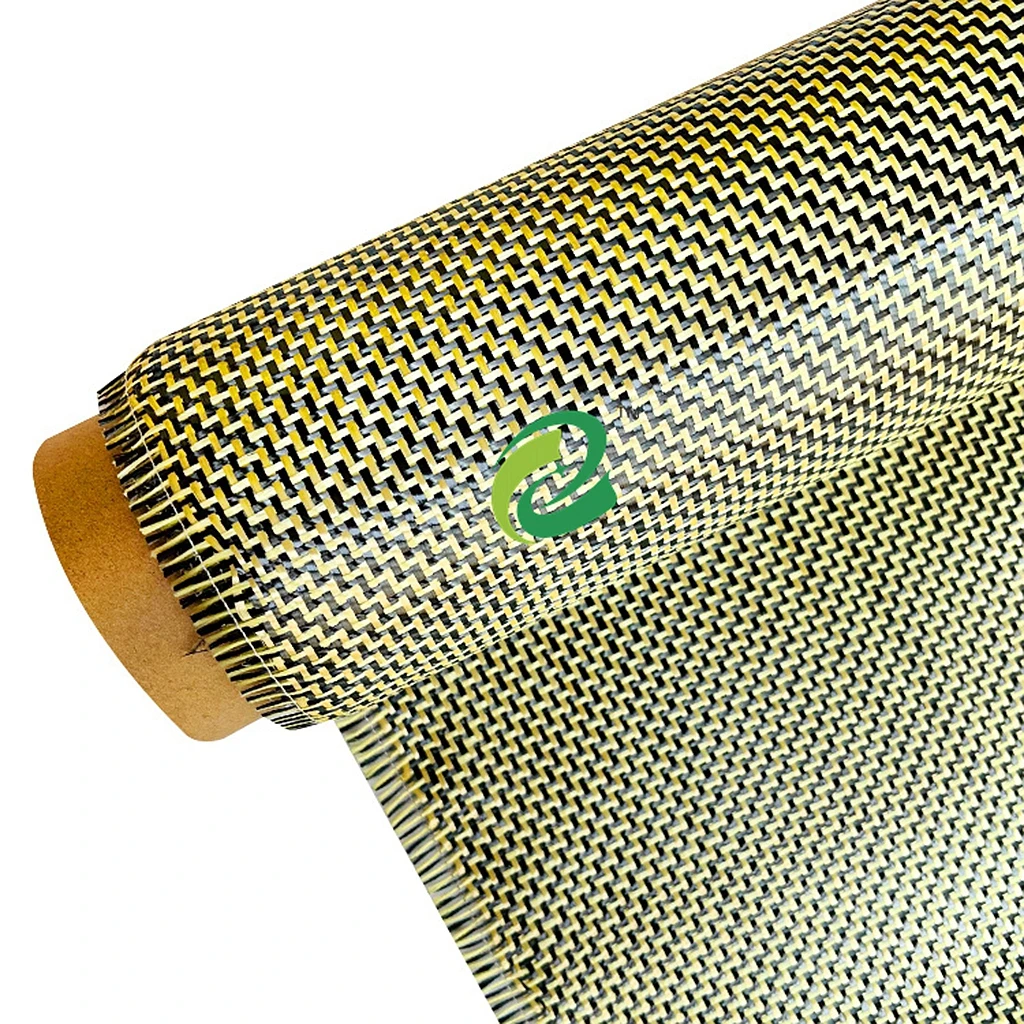 3K 200gsm Hybrid Carbon Fiber Fabric Red/Black Carbon Fiber Cloth